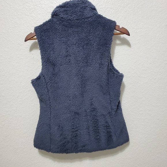 Patagonia Los Gatos Fleece Vest Smolder blue sleeveless zip up - Picture 9 of 11